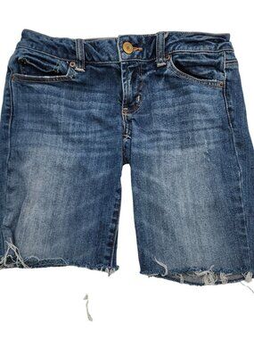 American Eagle Favorite Boyfriend Cut off Bermuda shorts Womens size 4